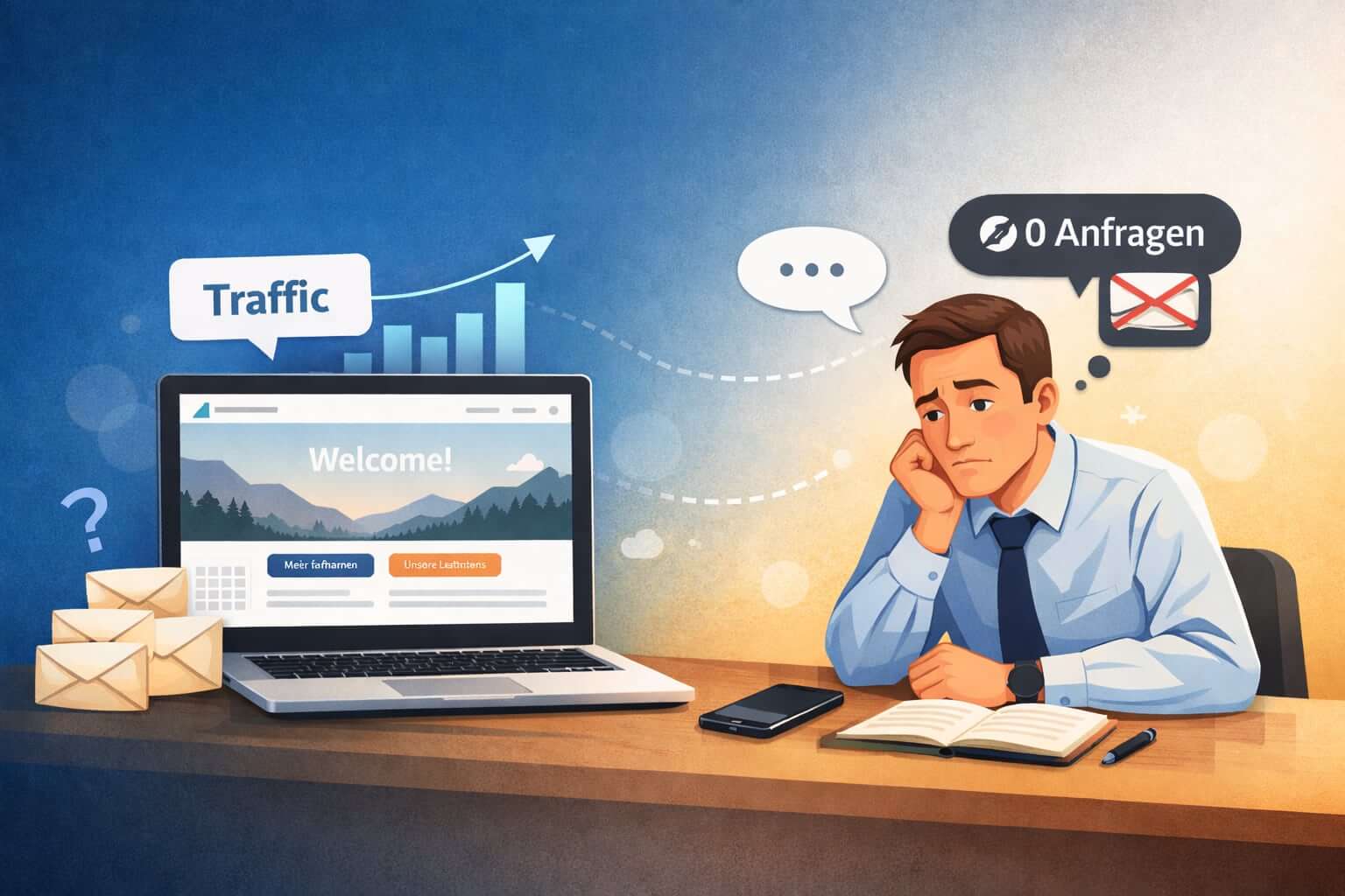 Warum Ihre Website keine Anfragen bringt – und wie Sie das in 30 Tagen ändern