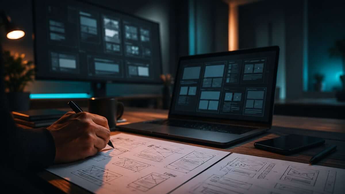 Conversion-optimierter Website-Aufbau für KMU mit klarer Seitenstruktur und Anfrageweg